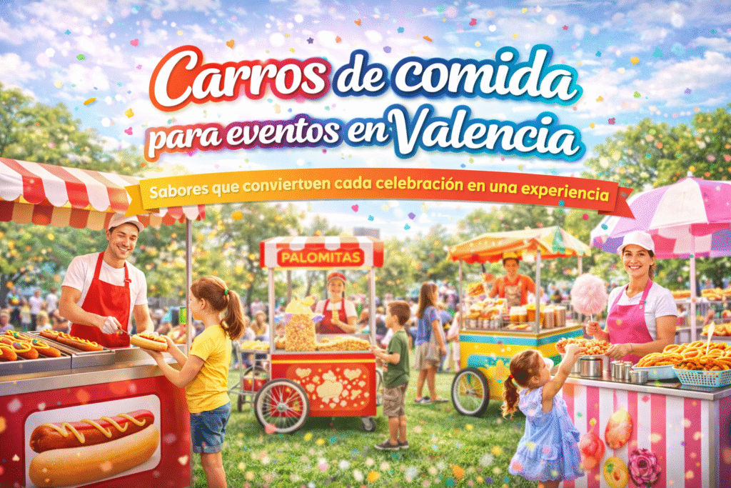 Carros de comida para eventos en Valencia